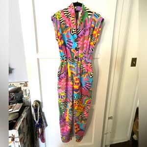 Nooworks Magic Suit Zander Schlacter PARTY TIME print GUC XS